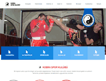 Tablet Screenshot of kobrasporkulubu.com
